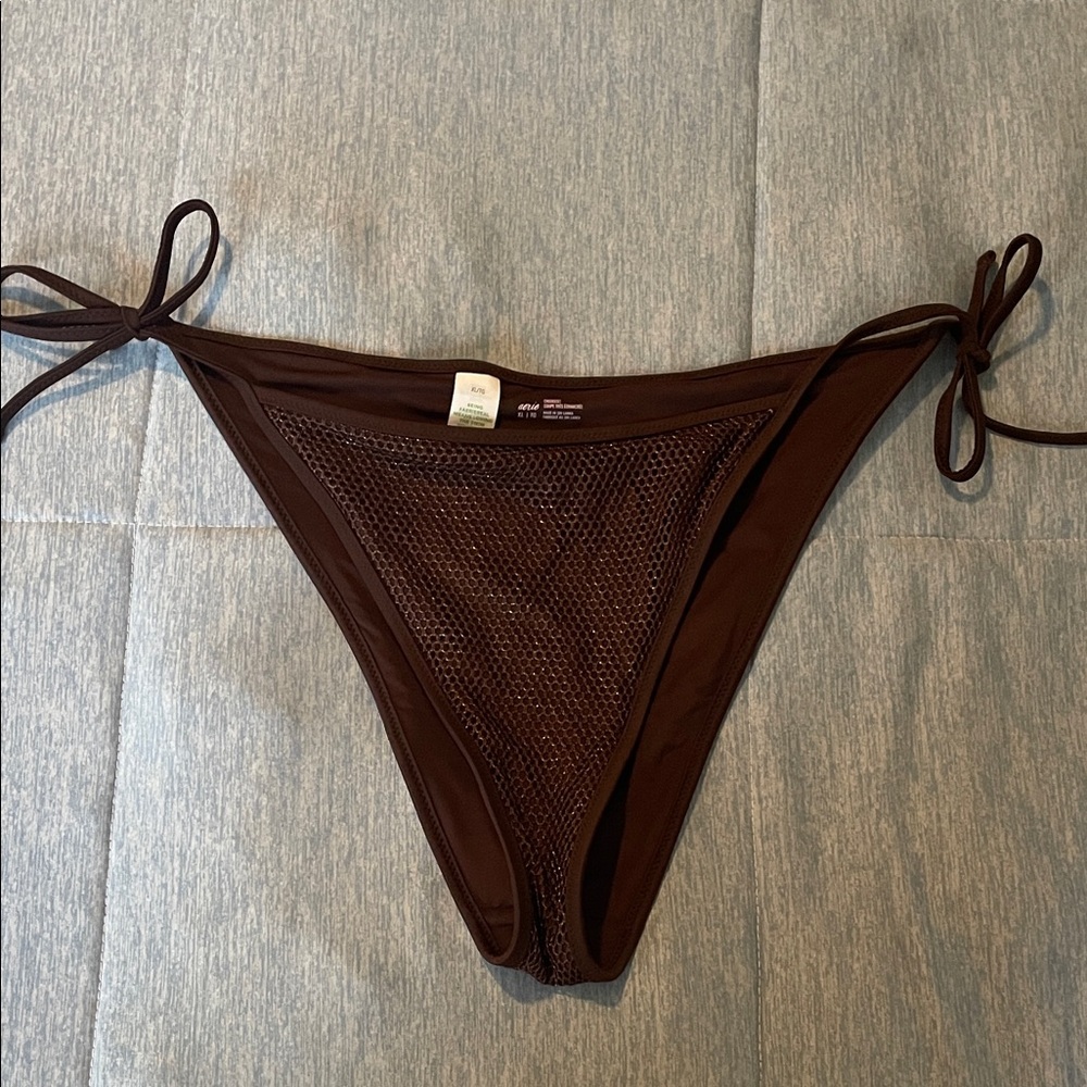 Aerie Brown Bikini Bottom